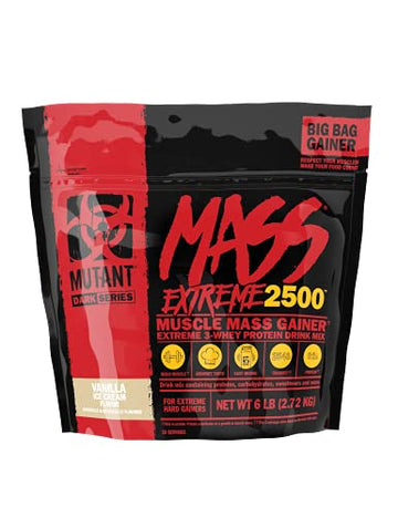 Mutant Mass Extreme Gainer Whey Protein Powder, Build Muscle Size & Strength with High-Density Clean Calories Mutant buy supplements canada