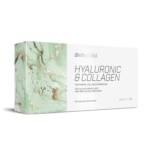BioTechUSA Hyaluronic&Collagen, Food Supplement Capsules containing Collagen, hyaluronic Acid BioTechUSA buy supplements canada