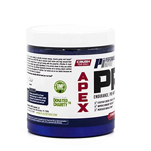 PERFORMANCE INSPIRED Nutrition - APEX Pre Workout Powder - Increase Energy & Endurance PERFORMANCE INSPIRED buy supplements canada