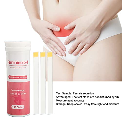 100pcs Vaginal Health PH Test Strips, Accurate Feminine pH Testing for Intimate Health Horoper buy supplements canada