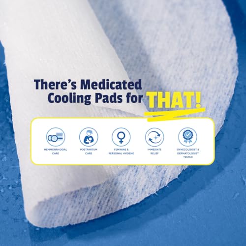 T.N. Dickinson’s Medicated Cooling Pads with Witch Hazel and Aloe | Hemorrhoid Treatment, Postpartum Care, Feminine & Rectal Relief | 100 Rounds T.N. Dickinson's buy supplements canada
