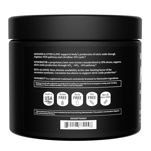 UpNourish Beet Root Powder Nitric Oxide Booster - L arginine L Citrulline Supplements UpNourish buy supplements canada