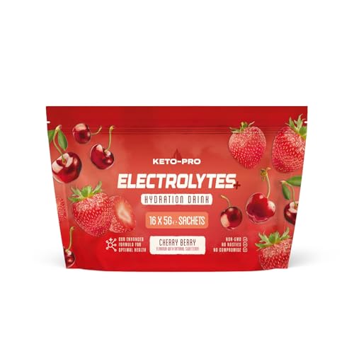 Keto-Pro Keto Electrolytes 80g | Electrolyte Powder Sachets for Extra Convenience Keto-Pro Fuelled by FAT buy supplements canada