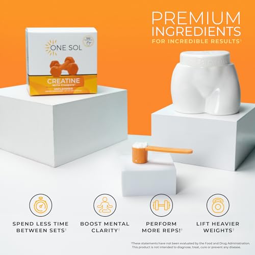 One Sol Creatine for Women Booty Gain, All Natural Women's Creatine Powder One Sol buy supplements canada