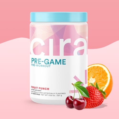 Cira Pre-Game Pre Workout Powder for Women - Preworkout Energy Supplement for Nitric Cira buy supplements canada