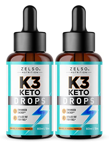 (2 Pack) K3 Keto Drops for Weight Loss - Fat Burner & Metabolism Booster | Advanced Keto ZELSO buy supplements canada