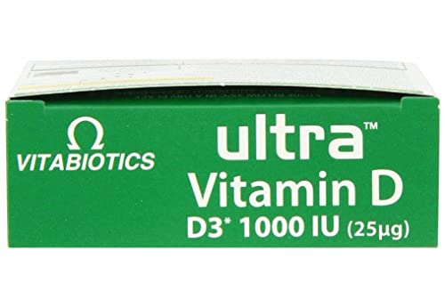 Vitabiotics Ultra Vitamin D Tablets 1000IU Optimum Level -96 count (Pack of 1) Vitabiotics Ultra buy supplements canada