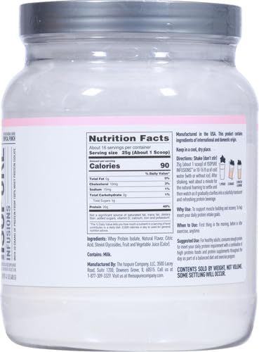 Isopure Protein Powder, Clear Whey Isolate Protein, Post Workout Recovery Drink Mix Isopure buy supplements canada