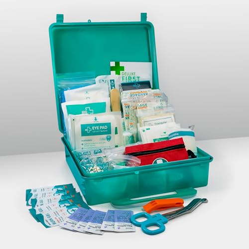 General Medi 360 Pieces Hardcase First Aid Kit - Comprehensive Large First Aid Box General Medi buy supplements canada