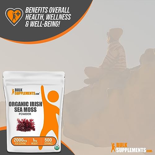 BULKSUPPLEMENTS.COM Organic Irish Sea Moss Powder - Sea Moss Supplement BULKSUPPLEMENTS.COM buy supplements canada