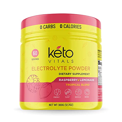 Keto Vitals Electrolytes Powder - Sugar Free Keto Electrolytes Powder with Potassium Keto Vitals buy supplements canada