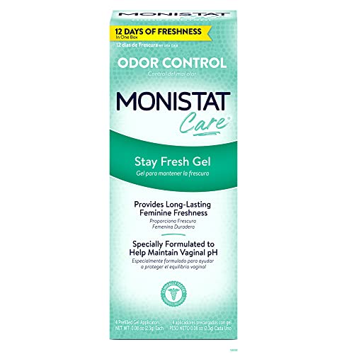 Monistat Stay Fresh Gel, Odor Eliminating Gel for Feminine Care, Fragrance Free Vaginal Gel, Prefilled Monistat buy supplements canada