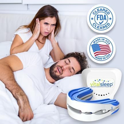 VitalSleep Anti-Snoring Mouthpiece, Adjustable Jaw Positioning Vital Sleep buy supplements canada