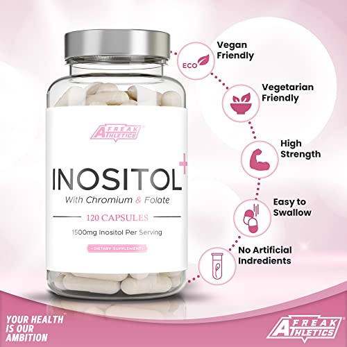 Myo-Inositol Capsules by Freak Athletics - Inositol Capsules with Chromium & Folate Freak Athletics buy supplements canada