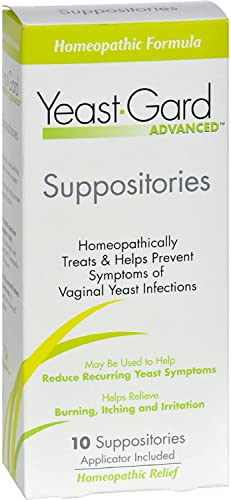 Yeast-Gard Advanced Homeopathic Suppositories 10 ea (Pack of 2) Perry Ellis buy supplements canada