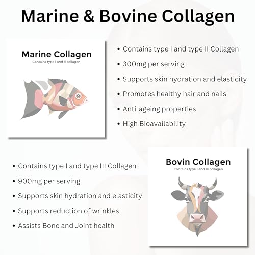 Re-Coll 1200mg Collagen Capsules - High Strength Supplement with Hyaluronic Acid - for Hair Skin Re-Coll buy supplements canada