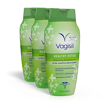 Vagisil Feminine Wash for Intimate Area Hygiene, Healthy Detox, All Over Body Wash for Women Vagisil buy supplements canada