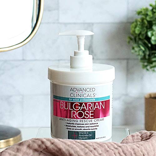Advanced Clinicals Bulgarian Rose Anti Aging Vitamin E Moisturizer Body Lotion & Face Advanced Clinicals buy supplements canada
