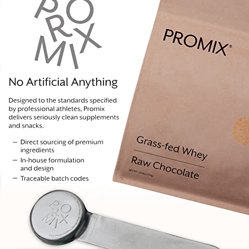 Promix Whey Protein Powder, Raw Chocolate - 2.5lb Bulk - Grass-Fed & 100% All ProMix Nutrition buy supplements canada