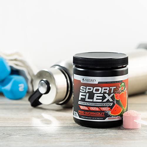 Pre Workout Powder with Beta Alanine, L-Citrulline & L-Arginine | PreWorkout Energy Powder Nature's Nutrition buy supplements canada
