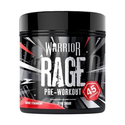 Warrior, Rage - Pre-workout Powder - 392g - Energy Drink Supplement with Vitamin C Warrior buy supplements canada