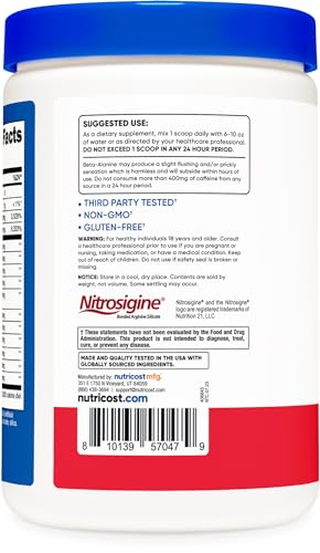 Nutricost Pre-C Pre-Workout Complex with Creatine (Fruit Punch | 30 Servings) Powder Nutricost buy supplements canada