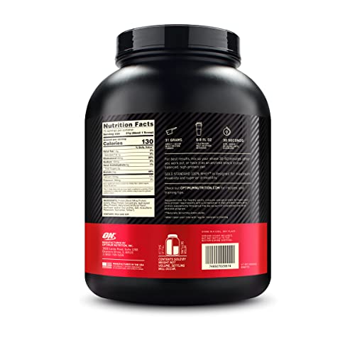 Optimum Nutrition Gold Standard 100% Whey Protein Powder, Banana Cream, 5 Pound Optimum Nutrition buy supplements canada