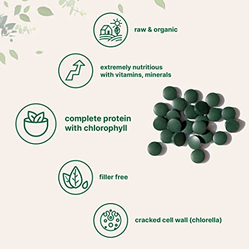 Organic Chlorella Spirulina Tablets, 3000mg Per Serving, 720 Counts, 4 Months Supply Micro Ingredients buy supplements canada