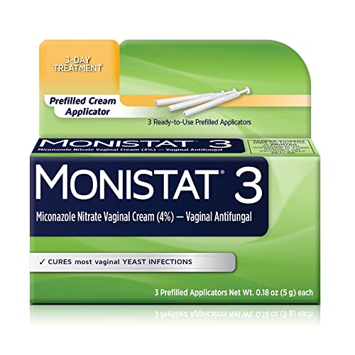 Monistat 3 Day Yeast Infection Treatment for Women, 3 Miconazole Pre-Filled Cream Applicators, 1 Pack Monistat buy supplements canada