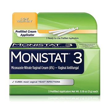 Monistat 3 Day Yeast Infection Treatment for Women, 3 Miconazole Pre-Filled Cream Applicators, 1 Pack Monistat buy supplements canada