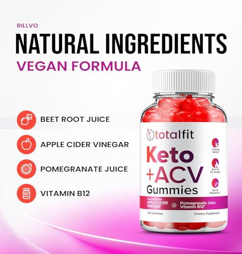 (3 Pack) Total Fit Keto ACV Gummies - Official - Keto TotalFit ACV Advanced Formula Plus Rillvo buy supplements canada