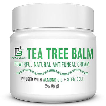 Tea Tree Oil Foot Balm - Natural Remedy for Athletes Foot, Toenail Repair M3 Naturals buy supplements canada