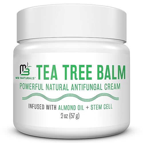 Tea Tree Oil Foot Balm - Natural Remedy for Athletes Foot, Toenail Repair M3 Naturals buy supplements canada