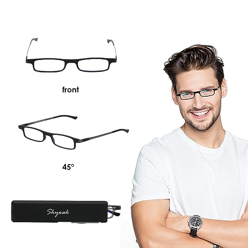 SKYOAK Ultra thin Lightweight Folding Reading Glasses Women Men TR90 Blue Light Blocking SKYOAK buy supplements canada