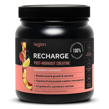 Legion Recharge Post Workout Supplement - All Natural Muscle Builder & Recovery Drink Legion buy supplements canada