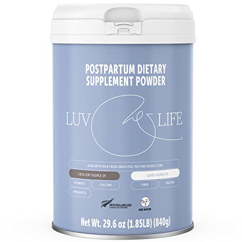 LUV&LIFE Postpartum Vitamin Supplement Powder Vanilla Flavored Has Postnatal Multivitamins LUV&LIFE buy supplements canada