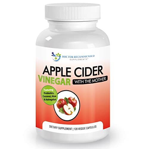Apple Cider Vinegar Capsules - 100% Organic Apple Cider Vinegar Pills 1500 mg DOCTOR RECOMMENDED SUPPLEMENTS buy supplements canada