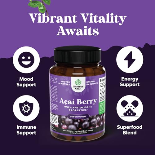 Natural Acai Berry Weight Loss Supplement Detox Products Antioxidant Superfood Natures Craft buy supplements canada