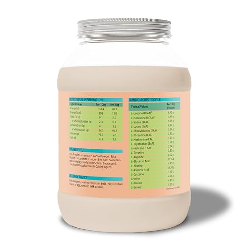 NutriVolv Vegan Plant Based Protein Powder | Milk Chocolate Flavour 900g | Pea & Rice Protein Blend NutriVolv buy supplements canada