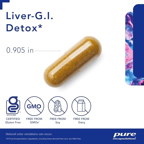 Pure Encapsulations Liver-G.I. Detox | Support for Liver and Gastrointestinal Detoxification Pure Encapsulations buy supplements canada