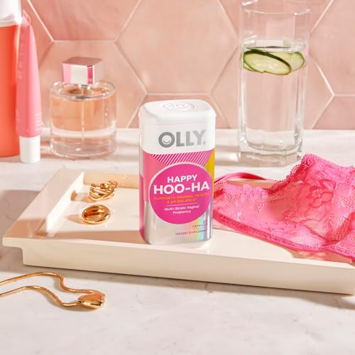 OLLY Happy Hoo-Ha Capsules, Probiotic for Women, Vaginal Health and pH OLLY buy supplements canada