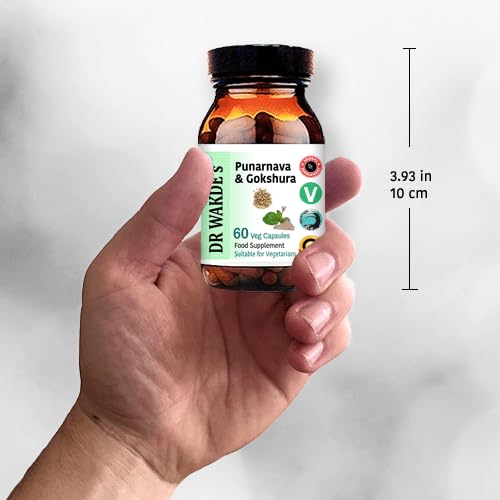 DR WAKDE's Punarnava & Gokshura Capsules (60 Veg Caps, Promotes Healthy Urinary Flush, Ayurvedic Supplement, Vegan, Herbal, All Natural, Made in UK) DR WAKDE's buy supplements canada