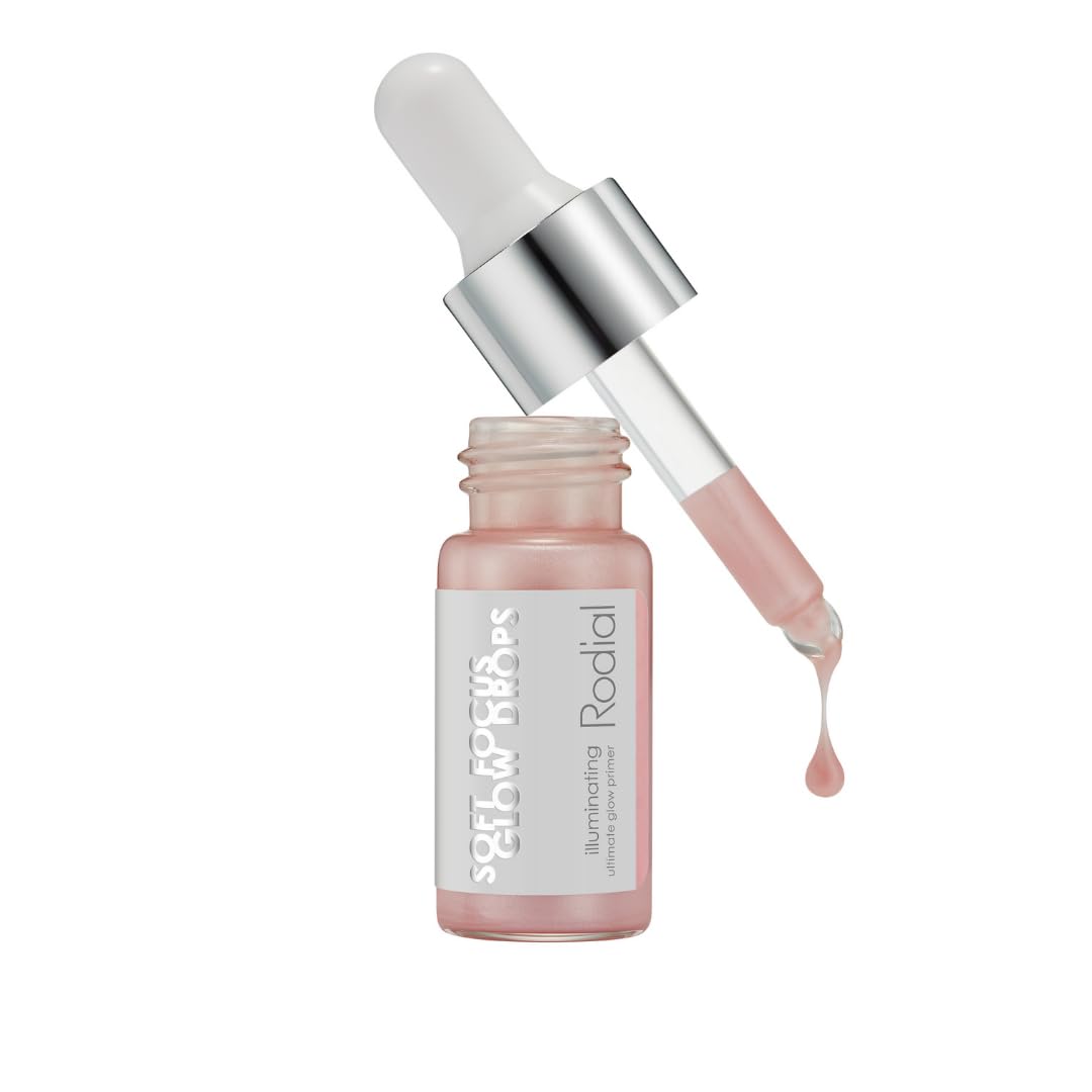 Rodial Soft Focus Glow Booster Drops 0.3 Deluxe fl oz, Illuminating Skin Serum with Glycerin and Antioxidants, Perfectioning and Smoothing Dewy Makeup Base, Weightless Formula Rodial buy supplements canada
