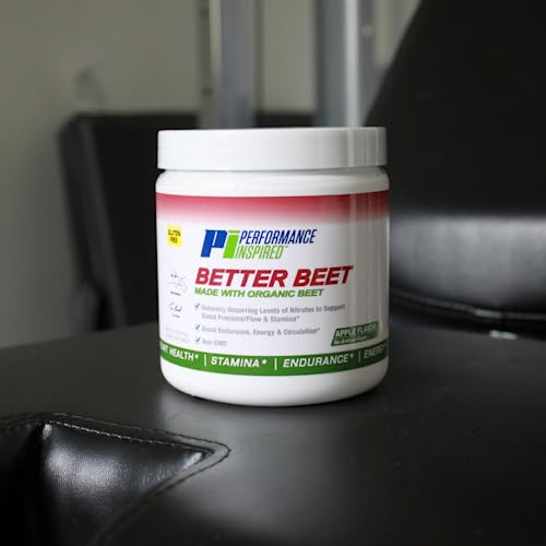 PERFORMANCE INSPIRED Nutrition Better Beet Powder - 100% Organic Beet – Boost Nitric PERFORMANCE INSPIRED buy supplements canada