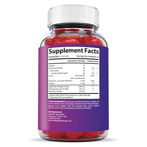 Justified Laboratories True Form Keto ACV Gummies 1000MG Vegan Non GMO Justified Laboratories buy supplements canada