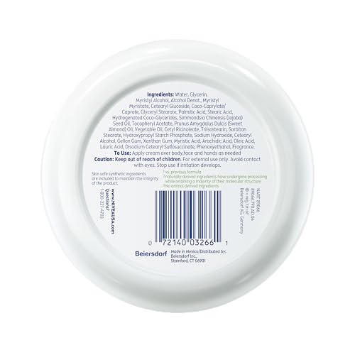 NIVEA Soft Refreshingly Soft Moisturizing Cream, Lightweight Body Moisturizer for Face, Body and Hands, Body Cream Enriched NIVEA buy supplements canada