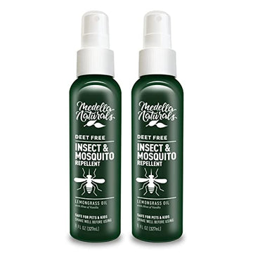 Deet-Free Insect & Mosquito Repellent Pack of 2 (8 oz) – Nice Smelling Medella Naturals buy supplements canada