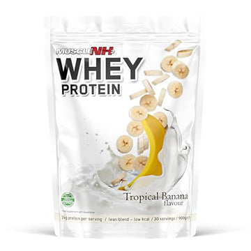 MuscleNh2 Whey Protein Powder Milk Protein, Soy Free, Gluten Free, Naturally Occurring BCAAs MuscleNh2 buy supplements canada