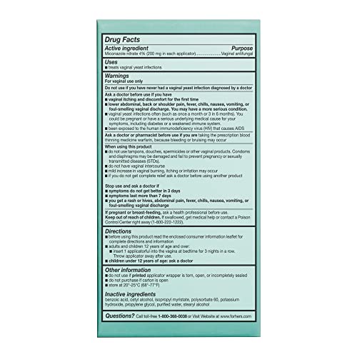 Hers Miconazole 3 Day Yeast Infection Treatment - Treats Vaginal Itching, Burning, Discharge HIMS & HERS buy supplements canada