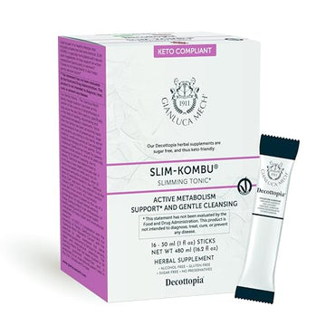 Gianluca Mech - Slim-Kombu, Keto Compliant Slimming Tonic, Gluten Free Dietary Supplement GIANLUCA MECH SpA buy supplements canada